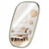 Zrkadlo Home Styling Collection nástenné, kruhový rám, kov 19 x 35 mm