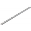 Nerezová lišta pre spádovanú podlahu 1200mm ĽAVÁ, APZ901M/1200