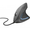 TRUST Myš Verto ergonomic mouse USB, black (černá) 22885