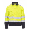 Payper SAFE HI-VI WINTER Reflexná zimná bunda 3XL, Fluorescent yellow-Navy blue