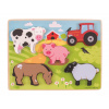 Bigjigs Toys vkládací puzzle - Farma