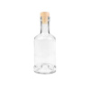 Fľaša sklo 250ml CYLINDER so zátkou