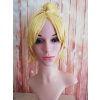 Zero felt cosplay žltá blond krátka parochňa s ofinou