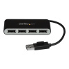 STARTECH 4 Port Portable USB 2.0 Hub with Cable, STARTECH 4 Port Portable USB 2.0 Hub with Cable - ST4200MINI2