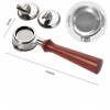 COFFEEART Portafilter 58mm 3in1 Rosewood 16F