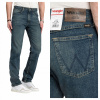 Pánske džínsy Wrangler River Regular modré rovné W36 L34