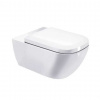 Duravit Happy D.2 Závesné WC, DuraFix, biela 2221090000