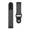 Tactical 234 Double Silikonový Řemínek 22mm Black 2445416