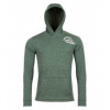 High Point ROKEL MERINO HOODY khaki M; Zelená mikina