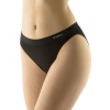 Dámské klasické kalhotky bamboo s užším bokem 00037P černé vel.S/M- Gina