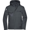 James & Nicholson Bunda JN 824 Strong, softshellová, zimní COT02082480802-black/black M Černá/černá