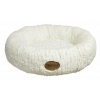 Nobby Nova donut plyšový pelech bílý 45cm