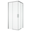 SANSWISS DIVERA D22SE2B 100 x 100cm sprchový kút štvorcový s rohovým vstupom, profil aluchróm, sklo Durlux, D22SE2B1005022
