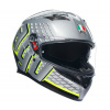 AGV K3 E2206 MPLK FORTIFY GREY/BLACK/YELLOW FLUO vel. XL