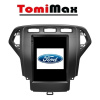 TomiMax Ford Mondeo TESLA style Android 14 autorádio s WIFI, GPS, USB, BT HW výbava: 8 Core 4GB+32GB PX HIGH