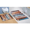 Bellatex 3D tlač sada 850/975 drevená podlaha 60x100,60x50 cm