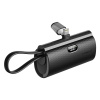 Powerbank FORCELL F-Energy Power Plug F5K3 5000 mAh pre Lightning PD20W čierna