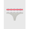 Dámske tangá 3Pack 000QD5209E NP4 Multicolour - Calvin Klein L