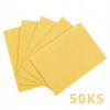 50KS PRACOVNÁ PODLOŽKA VODEODOLNÁ ŽLTÁ 45x33CM