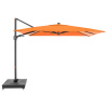 Slnečník výkyvný Doppler myZone 220 x 300 cm LED (rôzne farby) 840 antracit