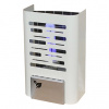Elektrický lapač hmyzu a komárov 230 V, až 50 m2, 20W, strieborný, Format1, IP20, s lepiacou plochou