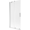 Mexen Velar sprchová zástena 2-krídlová posuvná 95 x 150 cm, mráz, chróm - 896-095-000-31-01