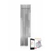 TERMA CANE E elektrický radiátor Bluetooth Rozmery (V x Š): 1300 x 390 mm WLCAN130039