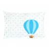 Bellatex Povláček bavlna 40x60cm na zip Balón modrá