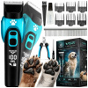 STRIHACÍ STROJČEK PRE PSY PSA MAČKY A INÉ ZVIERATÁ - TICHÝ, PROFESIONÁLNY SET