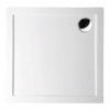 POLYSAN AURA LIGHT 90cm sprchová vanička štvorcová nízka, liaty mramor, 11221