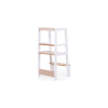 Childhome Stolička učiaca veža White Natural 90x40x41 biela