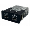 BMW Dvojitá zásuvka, USB C nabíjačka 5A16160 Originál