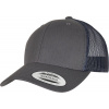 Flexfit | 6606/6606T Vintage Trucker šiltovka_55.6606 Farba: charcoal/navy, Veľkosť: onesize