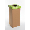Odpadkový kôš na triedený odpad, recyklovaný, anglický popis, 50 l, RECOBIN 