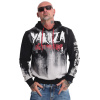 Yakuza mikina pánska s kapucňou SKULL TAG HOB 22031 black Veľkosť: 5XL, Farba: čierna