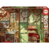 Educa puzzle Old garage, Arly Jones 1500 dielov a fix lepidlo 18005