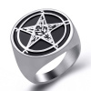 Prsten - Seal of Baphomet - 316L