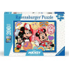 Ravensburger Disney Children's Jigsaw Puzzle XXL on The Road a Mickey and Minnie (200 pieces)
