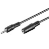 PremiumCord Kábel Jack 3.5mm M/F 3m kjackmf3