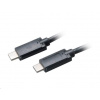 Kábel USB AKASA 3.1 Typ C na typ C, 100 cm