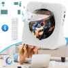 BLUETOOTH PREHRÁVAČ CD NA STÔL, VSTAVANÉ HIFI REPRODUKTORY, DOMÁCE AUDIO