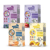 GOLDIM Multipack príkrmov 4x Kozia kaša pre 7-mesačné dojčatá a staršie deti