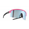 Okuliare NEON ARROW 2.0, PINK/BLACK MATT, sklá MIRROR ACCIAIO CAT 3