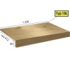Karndean International Ecoline Step - 1 BL schod bez nosu 9525 Dub taliansky svetlý