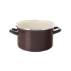 Smaltovaný hrnec Orion BROWN Lem 3 l