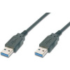 PremiumCord KU3AA2BK USB 3.0 prodlužovací A-A Super-speed 5Gbps, 9pin, 2m, černý