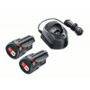 Nabíjačka aku náradie BOSCH Starter Set 2x PBA 12V 1,5 Ah OA + GAL12 (1.600.A01.L3E)