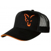 Fox Šiltovka Black Orange Trucker Cap
