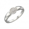 Strieborný prsteň Elements silver R3583C