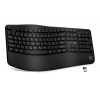 Connect IT For Health Ergonomická bezdrôtová klávesnica ErgoOffice, CZ/SK – čierna